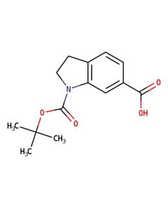 Astatech 1-(TERT-BUTOXYCARBONYL)INDOLINE-6-CARBOXYLIC ACID; 0.1G; Purity 95%; MDL-MFCD09878909